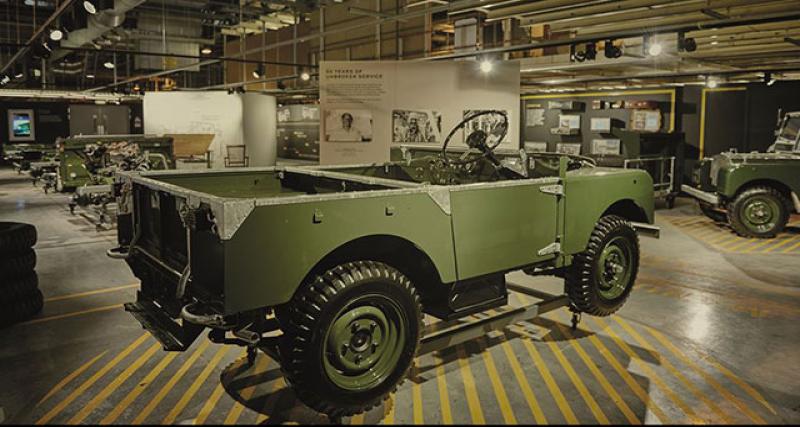 - Land Rover reconstitue la ligne de production originale du Defender