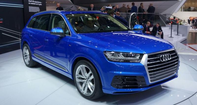  - Genève 2015: l'Audi Q7 e-tron en approche