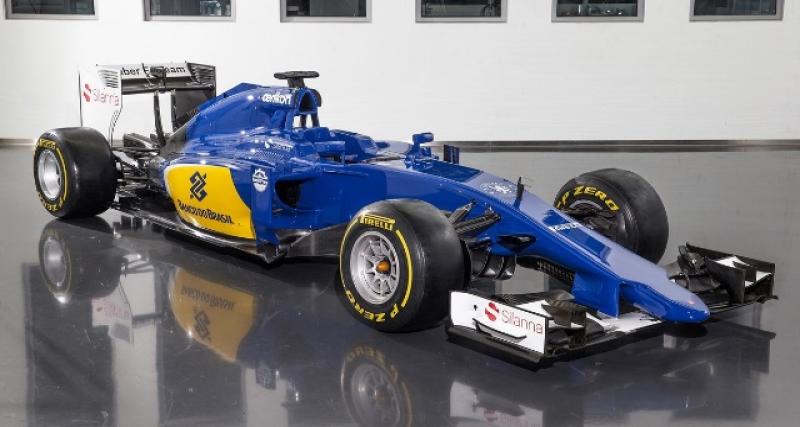  - F1 2015 : Sauber présente la C34 de bleu vêtue