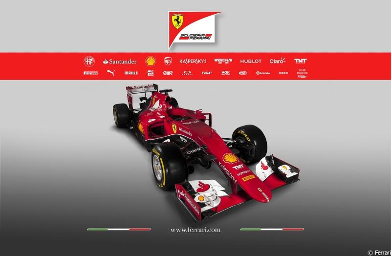  - F1 2015 : La Ferrari SF15T lève le voile 1