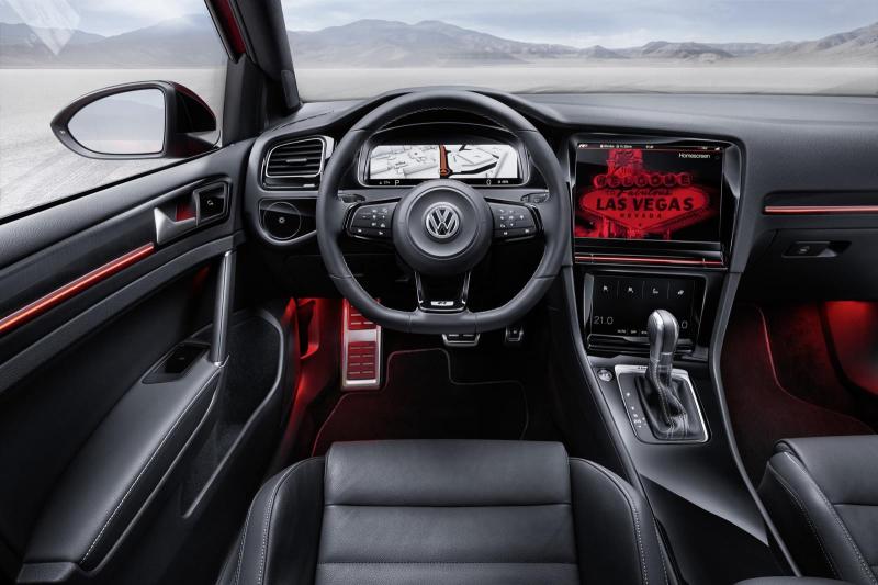  - CES 2015 : Volkswagen Golf R Touch Concept 1