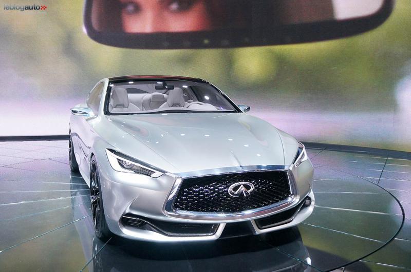  - Détroit 2015 live : Infiniti Q60 Concept 1