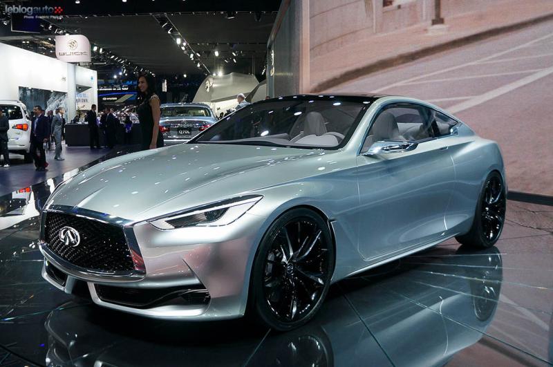  - Détroit 2015 live : Infiniti Q60 Concept 1