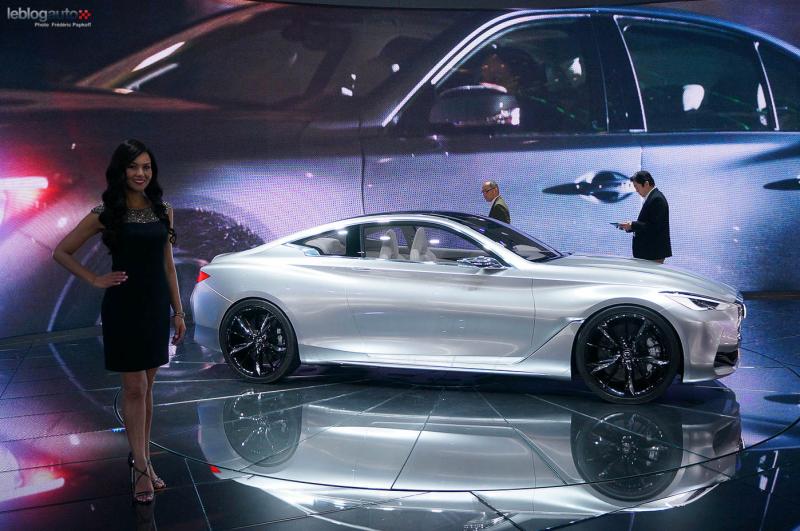  - Détroit 2015 live : Infiniti Q60 Concept 1