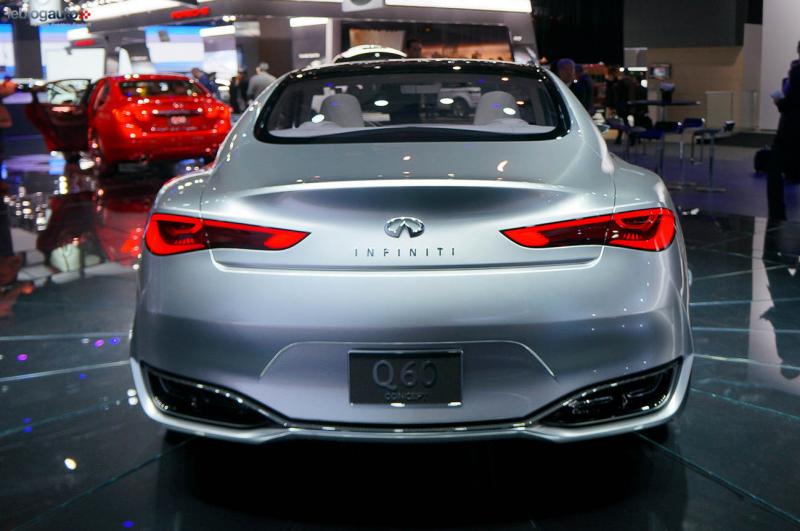  - Détroit 2015 live : Infiniti Q60 Concept 1