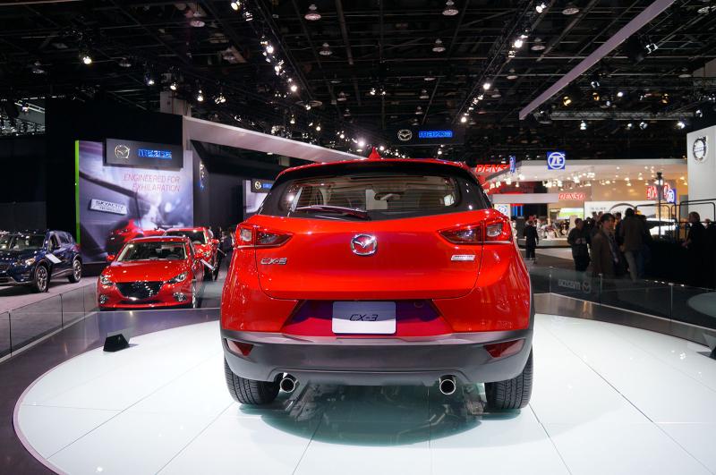  - Détroit 2015 live : Mazda CX-3 1