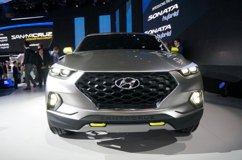  - Détroit 2015 live : Hyundai Santa Cruz Crossover Truck Concept 1