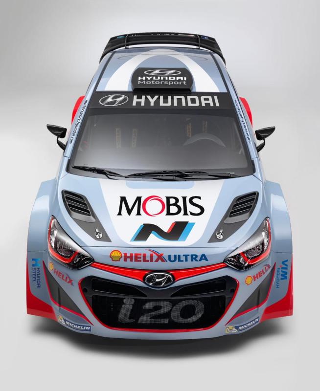 WRC 2015 : Hyundai fait évoluer en douceur ses couleurs 1