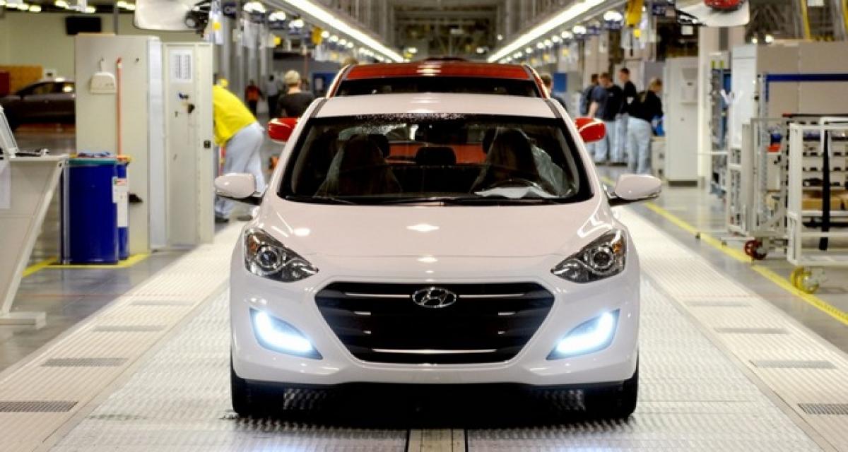 Production lancée pour la Hyundai i30