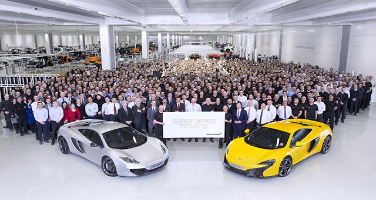5000 McLaren Super Series au compteur