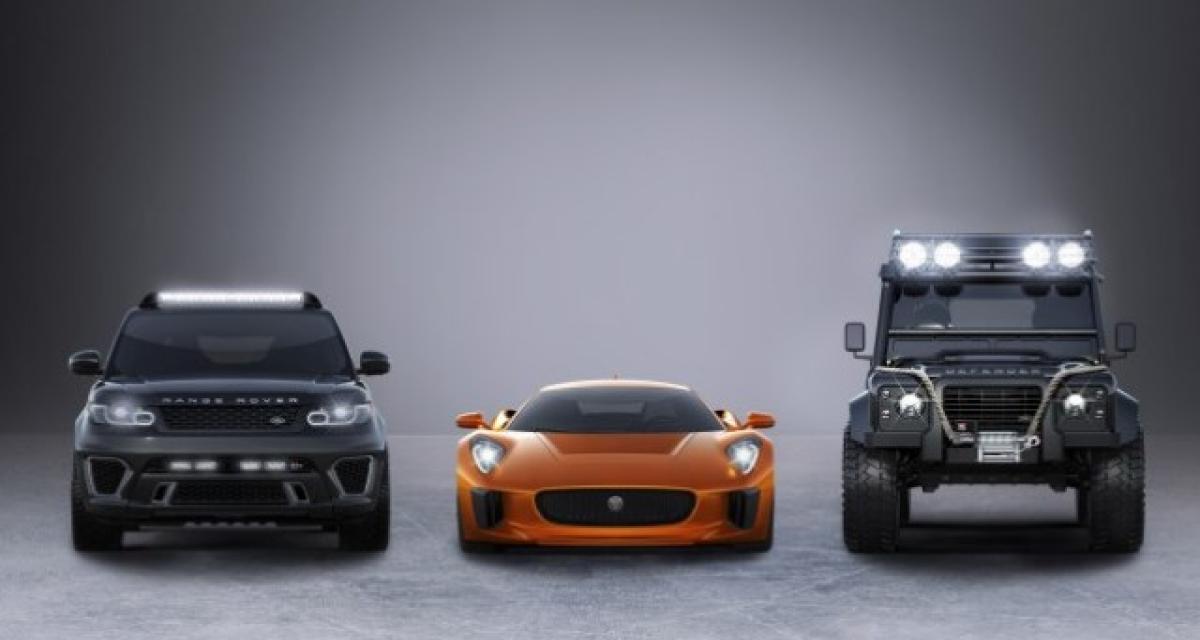 Jaguar Land Rover fournira les bolides de Spectre dans le prochain James Bond