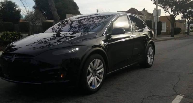  - Spyshots : la Tesla Model X à quelques mois de sa sortie