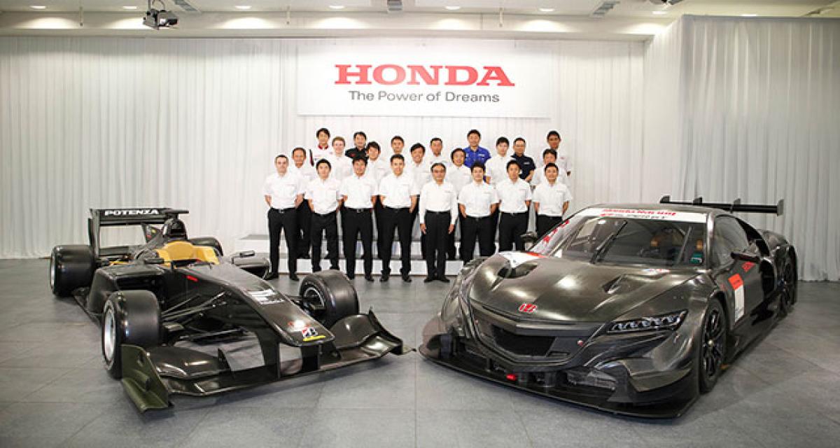 Le programme Honda en sport auto pour 2015