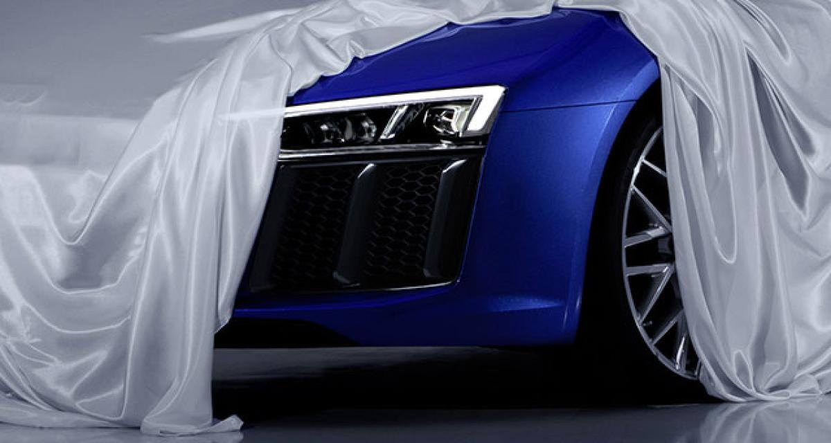 Genève 2015: Audi annonce la nouvelle R8