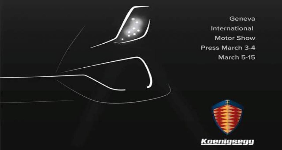 Genève 2015 : Koenigsegg Regera en pointillés