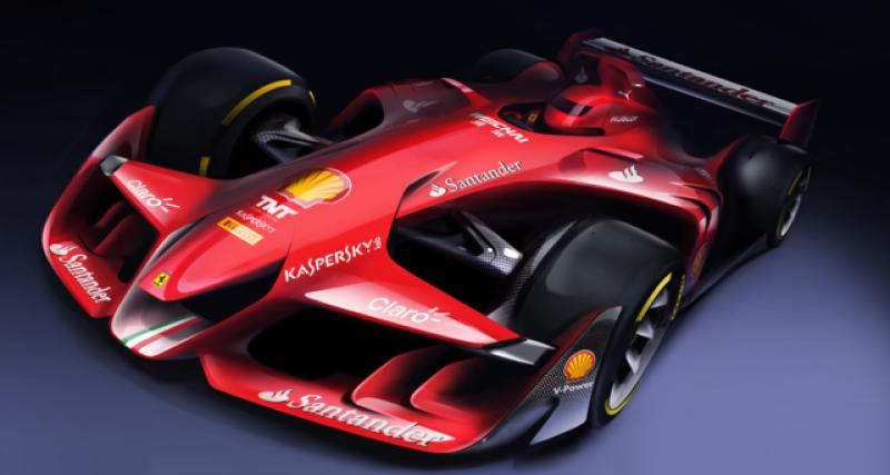  - Ferrari imagine la F1 de "demain"