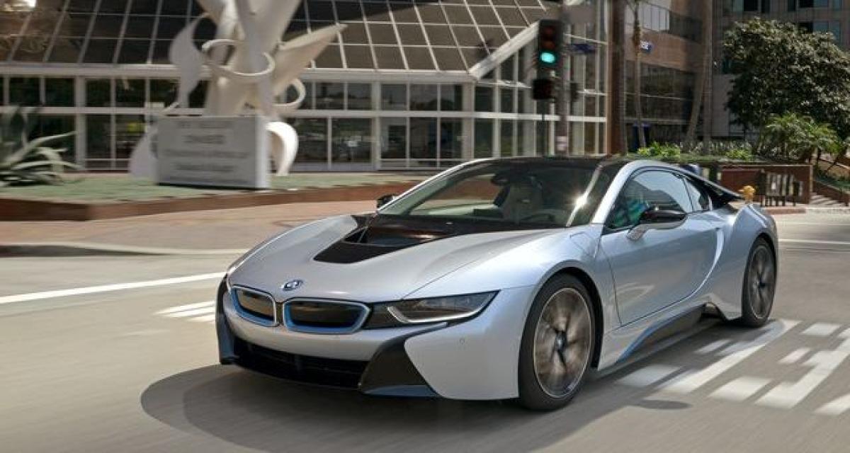 Genève 2015: la BMW i8 se met à jour
