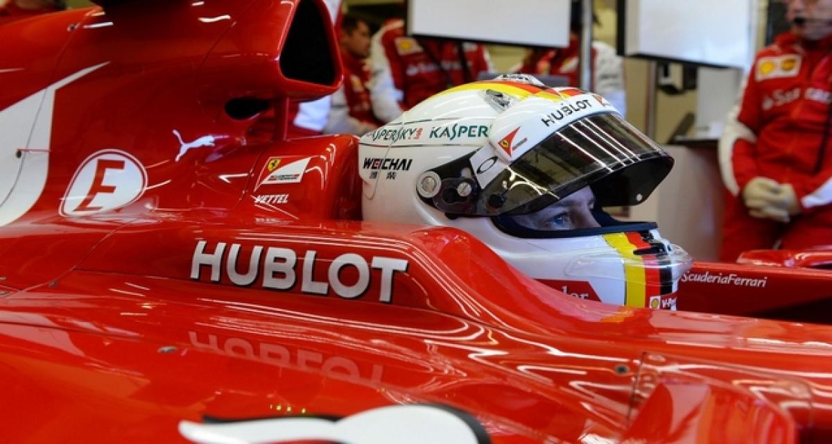 F1 2015: changement de dessin de casque interdit en cours de saison