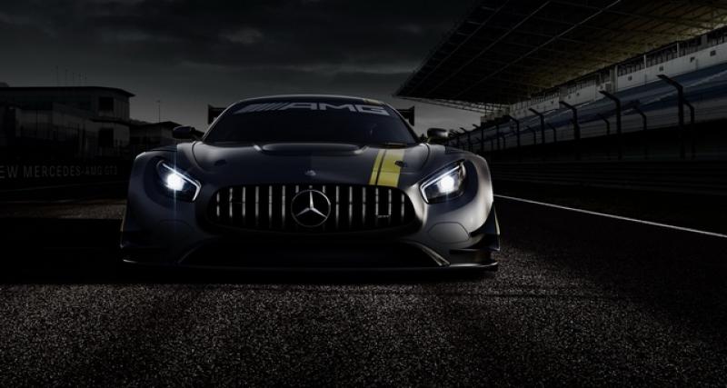  - Première image pour la Mercedes AMG GT3