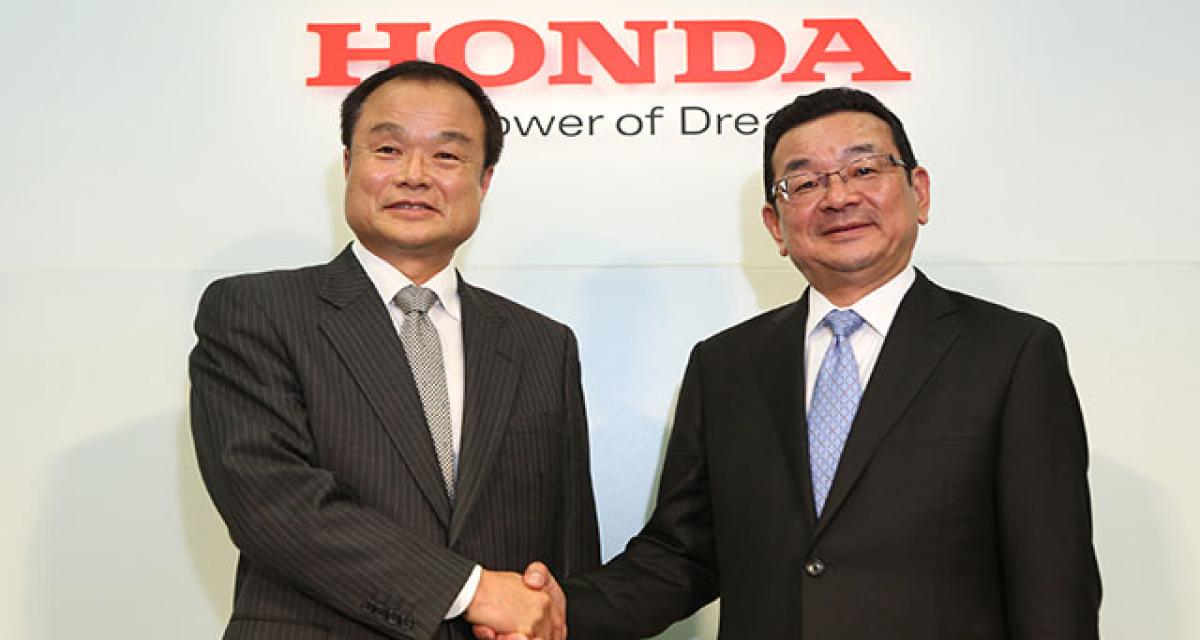 Changement de tête chez Honda