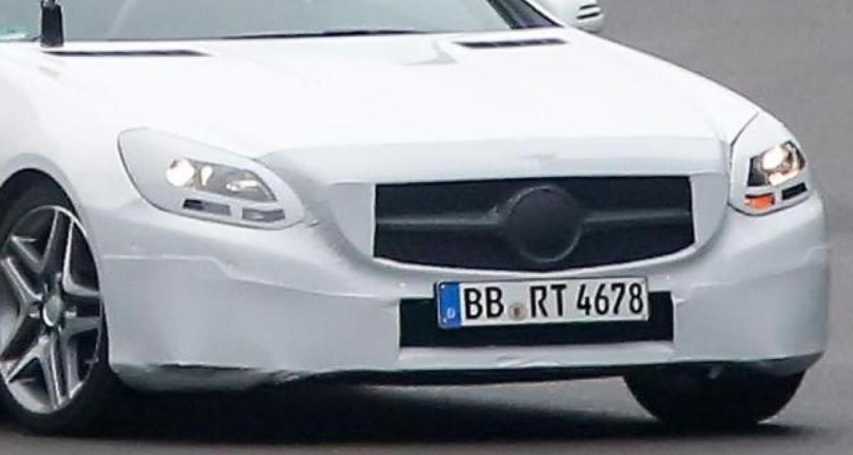 Spyshots: Mercedes SLC