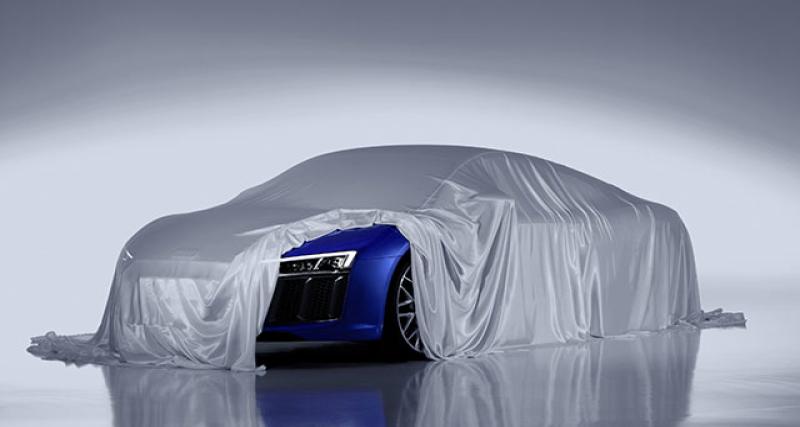  - Genève 2015 : Audi R8 à travers un teaser vidéo