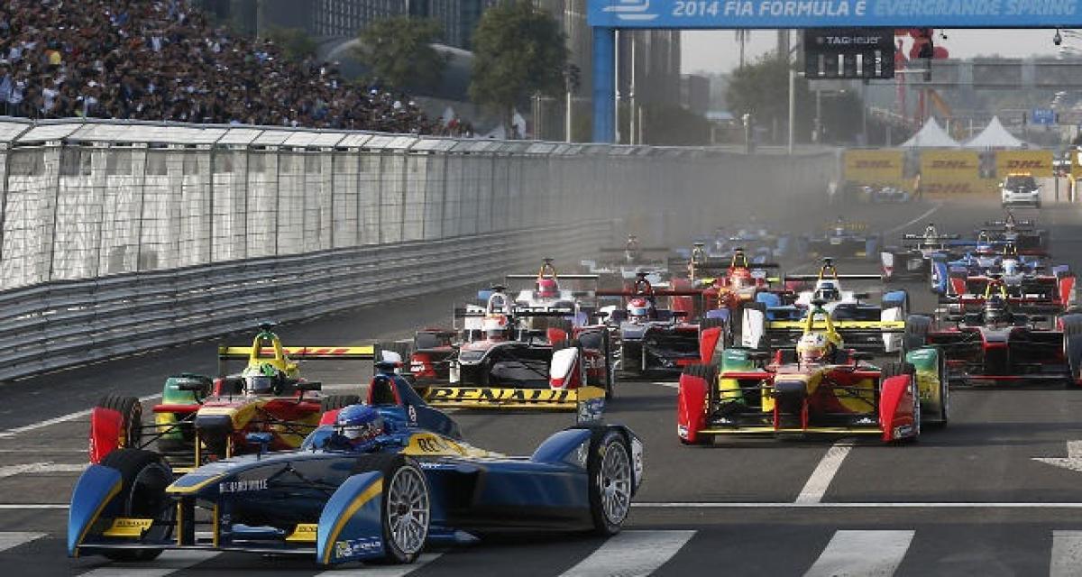 Formule E : 8 constructeurs sélectionnés pour l'an prochain