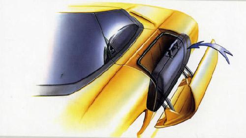  - Les concepts Bertone: Chevrolet Nivola (1990) 1