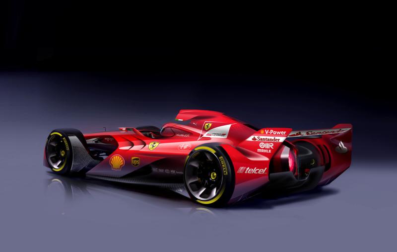  - Ferrari imagine la F1 de "demain" 1