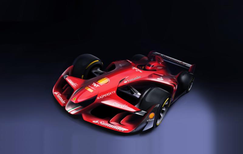 - Ferrari imagine la F1 de "demain" 1