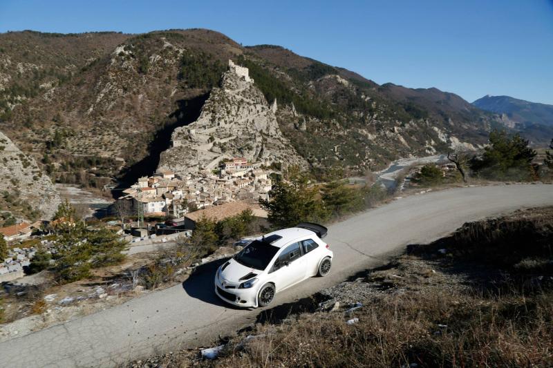  - WRC : la Toyota poursuit ses tests 1