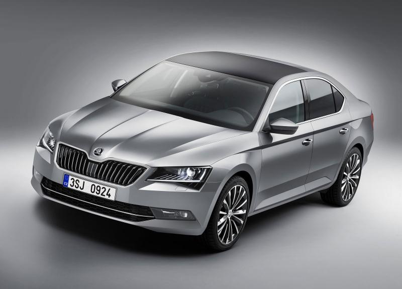  - Genève 2015 : Škoda Superb 1