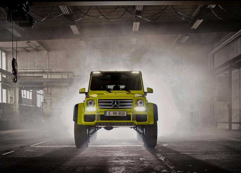  - Genève 2015 : Mercedes G500 4x4, puissance 2 1