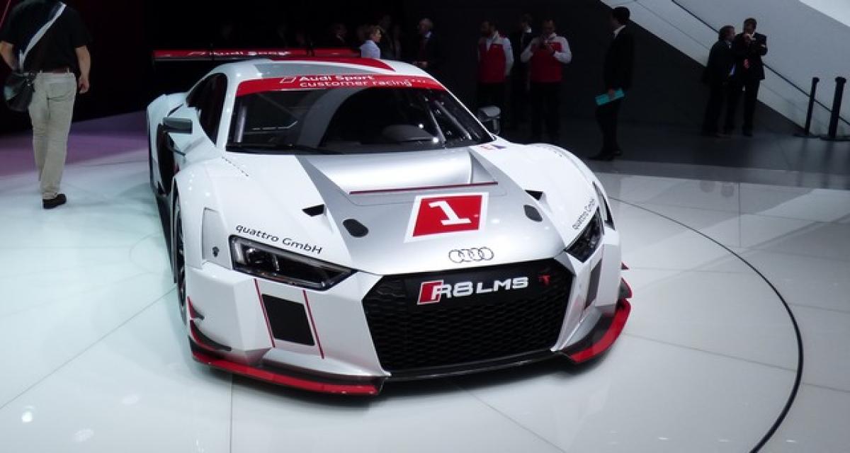 Genève 2015 live : Audi R8 LMS