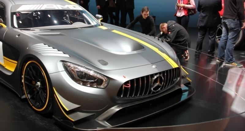 - Genève 2015 live: Mercedes AMG GT3