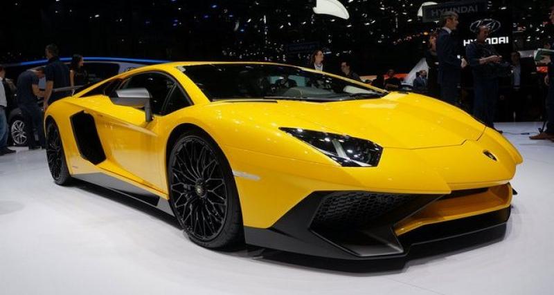  - Genève 2015 live : Lamborghini Aventador LP 750-4 Superveloce