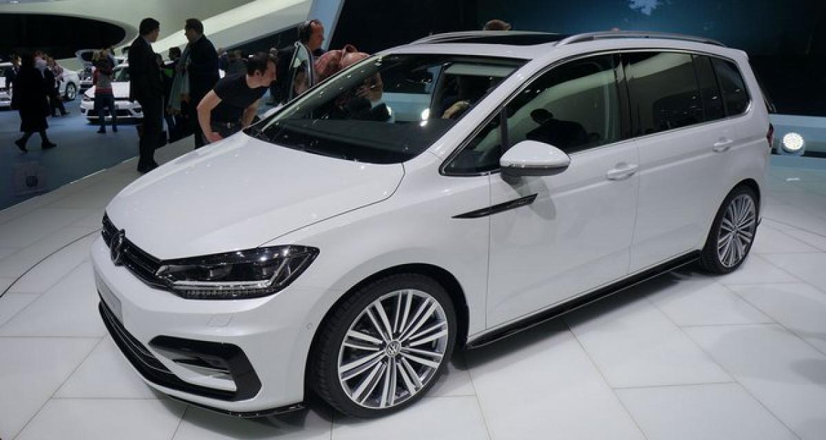 Genève 2015 live : Volkswagen Touran