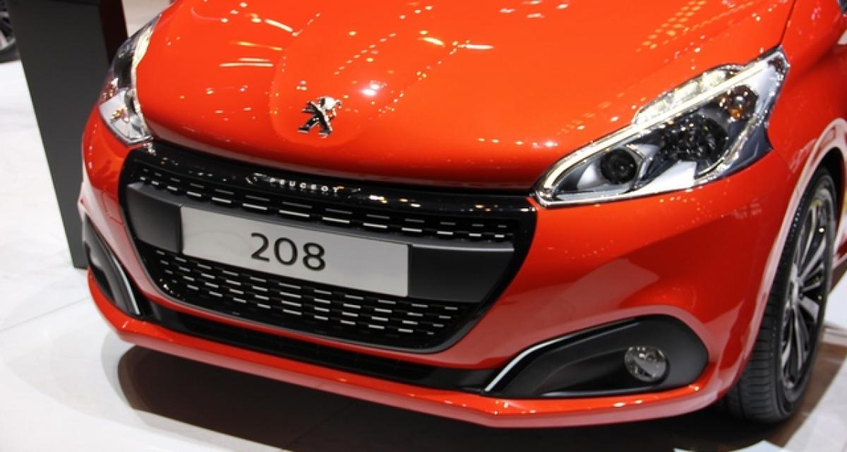 Genève 2015 live : Peugeot 208