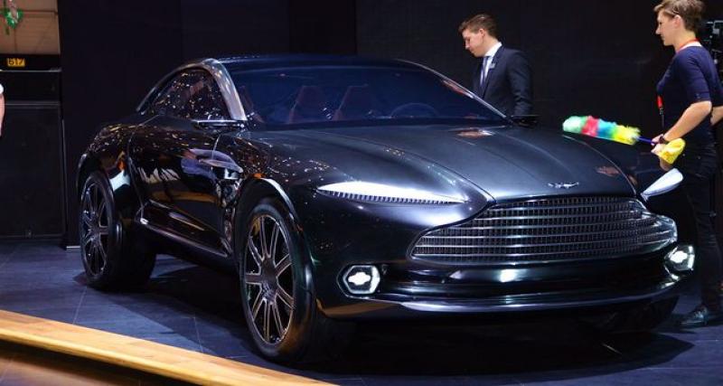  - Genève 2015 live : Aston Martin DBX Concept