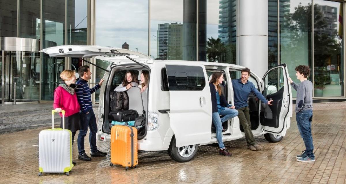 Genève 2015 : Nissan lance l'e-NV200 Evalia à 7 places
