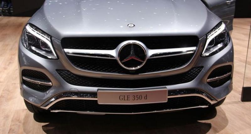  - Genève 2015 live : Mercedes GLE Coupé