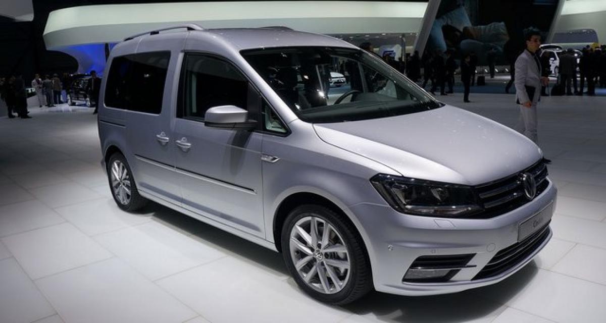 Genève 2015 live : Volkswagen Caddy