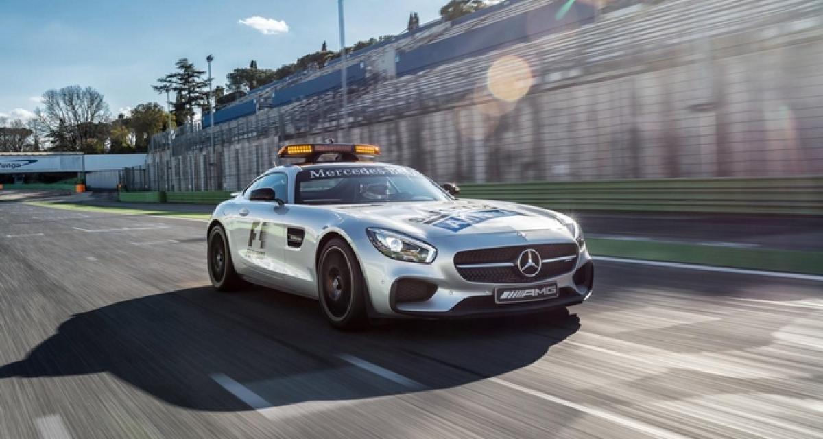 F1 2015: Mercedes présente l'AMG GT S F1 Safety Car