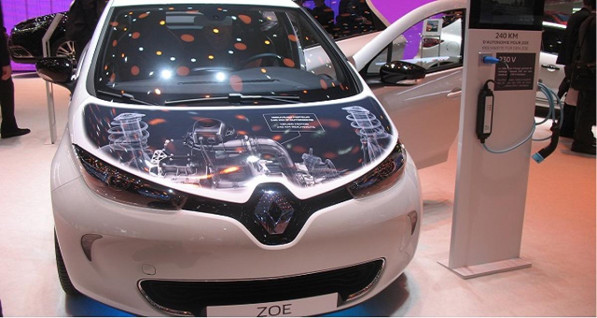 Genève 2015 : Du nouveau sous le capot de la Renault Zoé