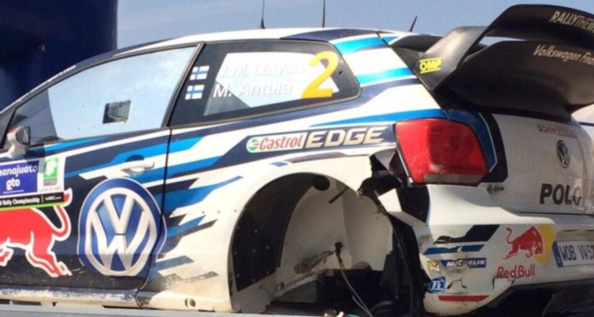 WRC - Mexique 2015 : Latvala casse sa suspension et laisse Ogier seul