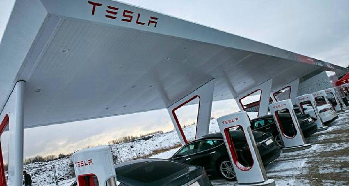 2 000 Superchargers Tesla dans le monde