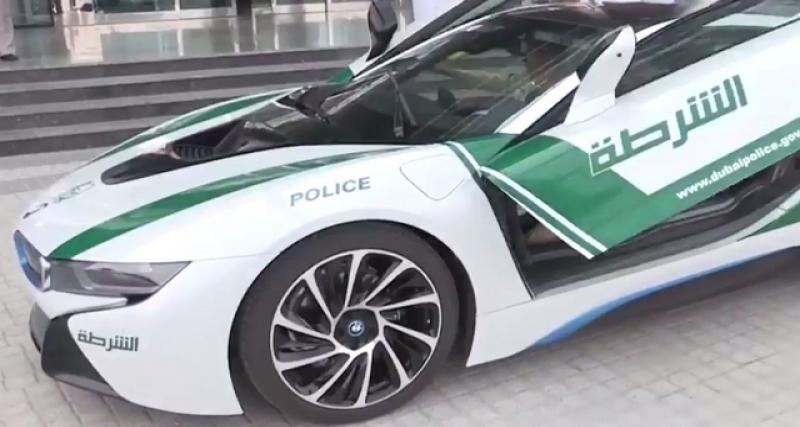  - Une BMW i8 pour la police de Dubai