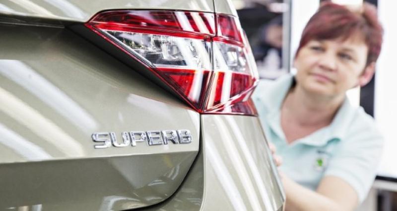  - Lancement de la production pour la Škoda Superb