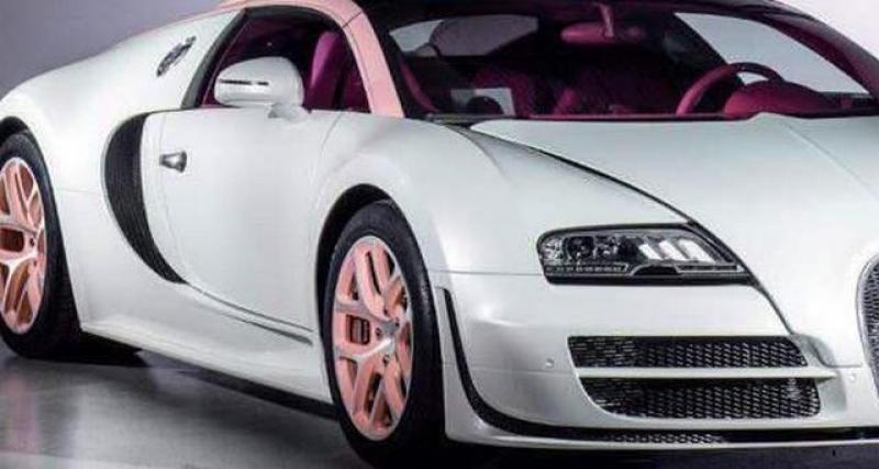  - Bugatti Veyron Grand Sport Vitesse Cristal Edition : pink my car