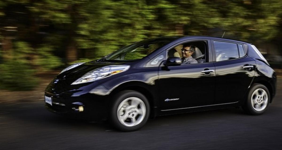 Nissan Leaf : 75 000 unités aux USA